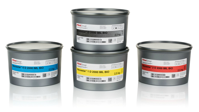 Flint Group Sheetfed announces the global launch of its New In-Mould Label BIO Process Ink, Novastar D 2000 IML BIO