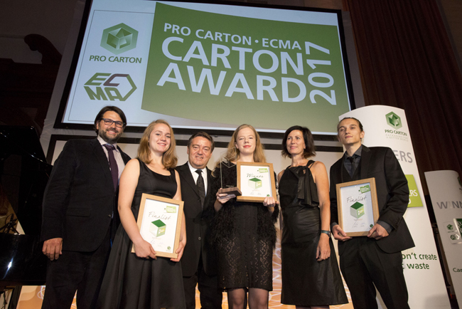Premios Pro Carton al joven diseador: La estrella europea del maana