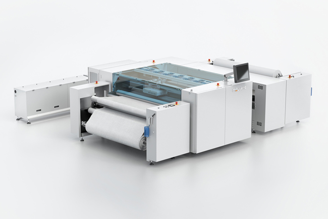 La revolucionaria impresora textil digital de 8 colores de Mouvent, la TX801, protagonista en ITM 2018