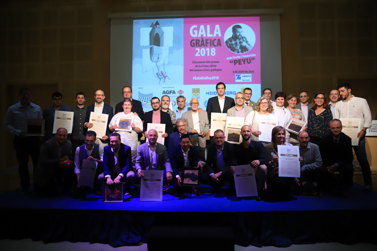 El Gremi de la Indstria i la Comunicaci Grfica de Catalunya entrega los premios del Concurso de Artes Grficas