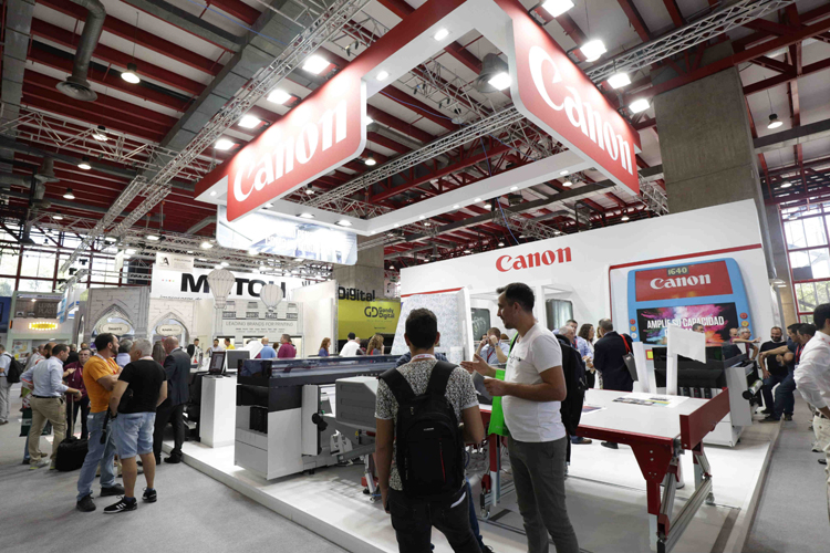Canon valora positivamente su presencia en C!Print Madrid 2018
