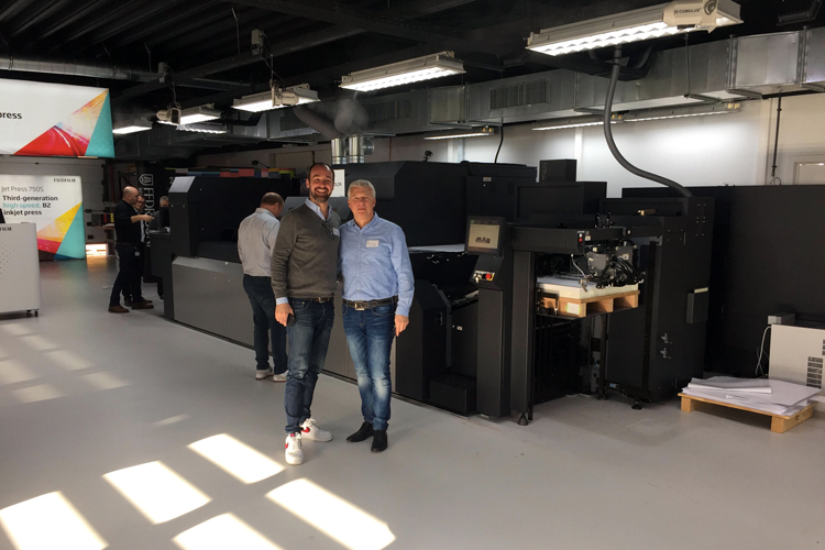 Mediadruckwerk se convierte en una de las primeras empresas en invertir en la impresora inkjet Jet Press 750S B2 de Fujifilm