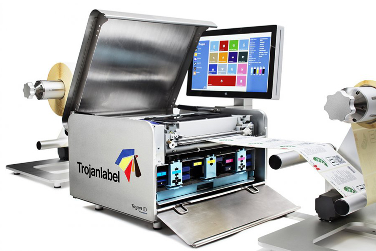 Impresora digital de etiquetas Inkjet Trojan 2