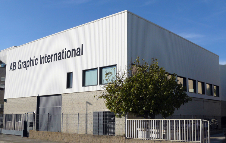 AB Graphic International se traslada a sus nuevas instalaciones en Sant Feliu de Llobregat