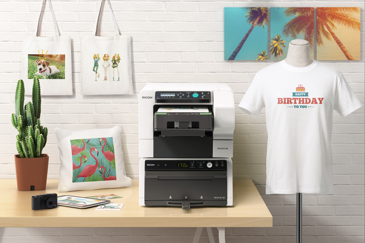 Ricoh simplifica la impresin textil con las impresoras Ri 1000 y Ri 100