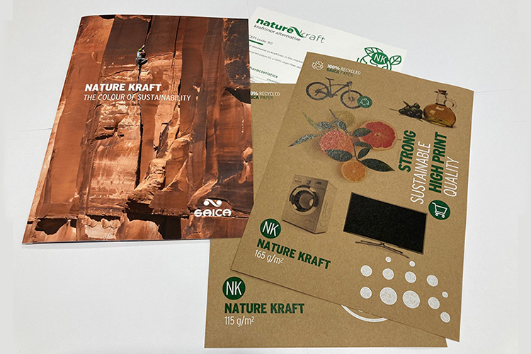 Saica Paper amplía el abanico de gramajes del producto Nature Kraft