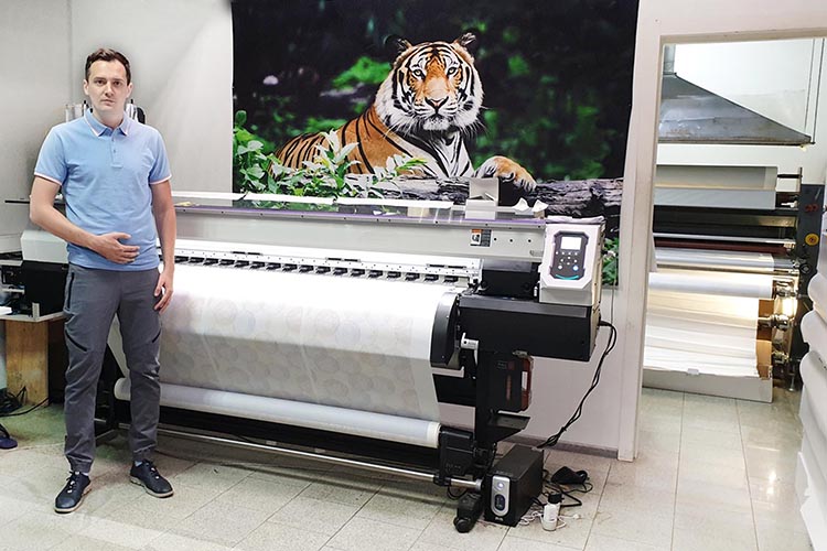 Mimaki Customer, TOMDOM, Declares Digital Technology the Fabric of a Successful Textile Print Business