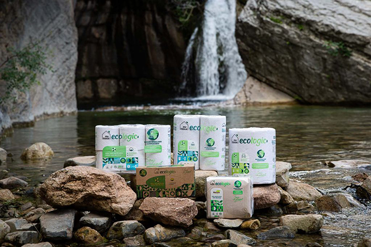 Goma Camps lanza my tissue ecologic+, papel tisú reciclado con envase compostable para el hogar