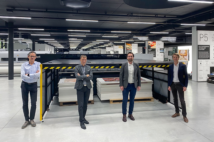 Durst launches the new P5 350 High Speed printing system including a high speed full automation, a complete workflow solution and a full ink portfolio 