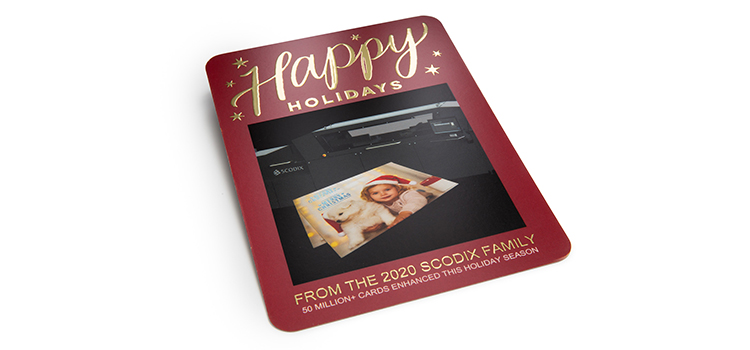 Scodix Enhances More Than 50 Million Holiday Cards in North America for the 2020 Holiday Season