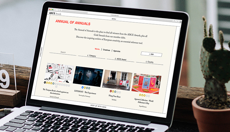 El ADCE edita “The Annual of Annuals” con los mejores trabajos publicitarios y de diseño gráfico premiados en 2020