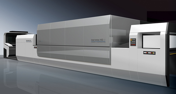 Komori lanza la Impremia NS40, impresión nanográfica formato B1