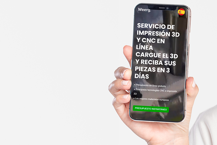 Weerg presenta su página web para el mercado español