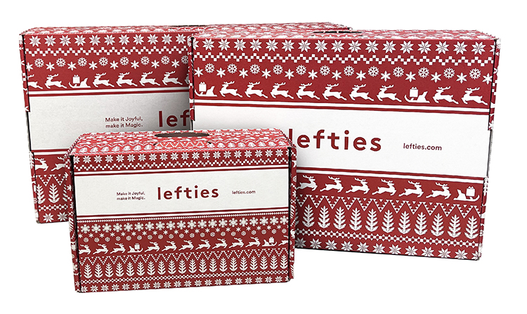 Lefties mejora su experiencia de usuario en Navidad con el embalaje eCommerce de Smurfit Kappa