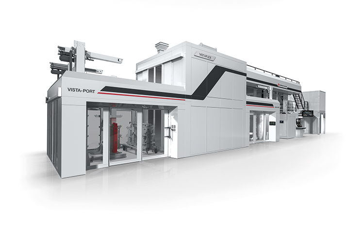 W&H presenta la prensa de impresión completamente automatizada Vistaflex CI de segunda generación