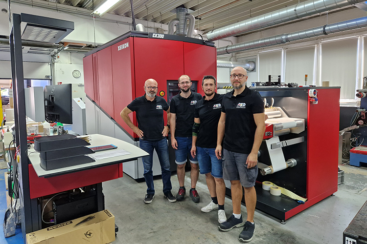 Xeikon instala el sistema de impresión digital CX300 en Koehler Etiketten