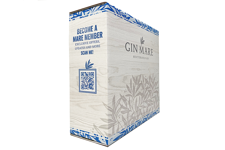 Vantguard optimiza los envíos online de su ginebra Gin Mare con un novedoso embalaje eCommerce de Smurfit Kappa