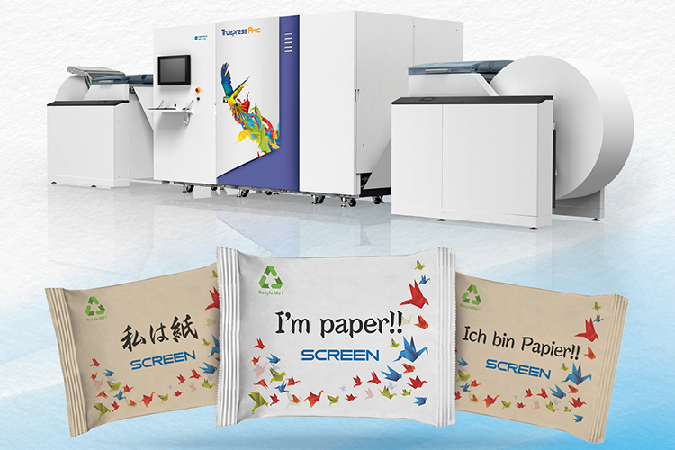 SCREEN Unveils New Water-based Inkjet Press Prototype for Paperbased Packaging at FachPack2022