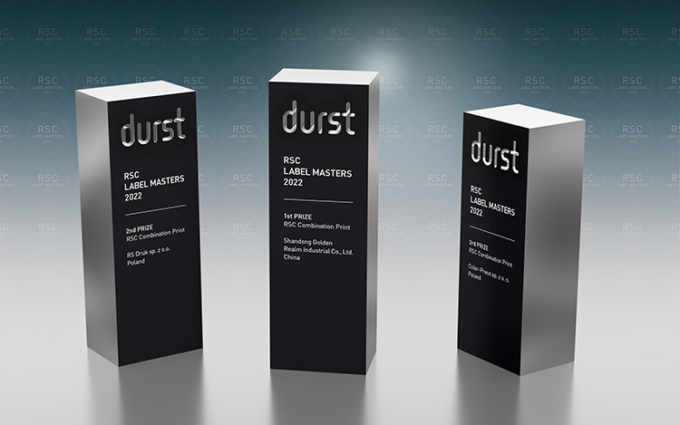 Durst anuncia los ganadores de los premios RSC Label Masters