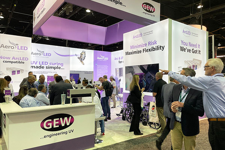 GEW highlights successful return to Labelexpo Americas