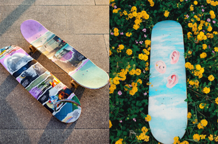 Roland DG partners with the female skateboarders changing skate culture to create personalised boards that celebrate female empowerment