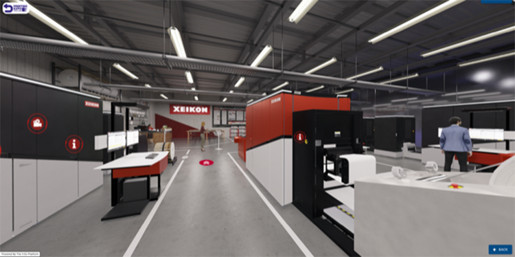 Printing Expo Online abre la segunda sala de exposición de Xeikon