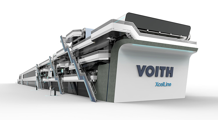 La máquina de papel XcelLine de Voith nominada al Premio Alemán de Sostenibilidad