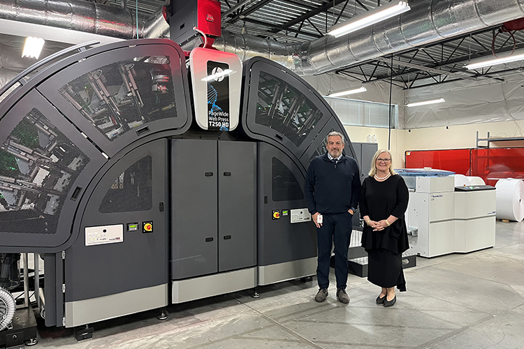 DCG ONE acquires HP PageWide Web Press T250 HD