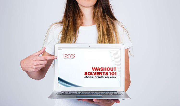 XSYS launches a complete guide of best practices in the use of washout solvents for consistent plate quality