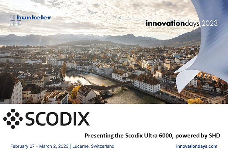 La prensa Scodix Ultra 6000 impulsada por SHD ara su debut europeo en Hunkeler