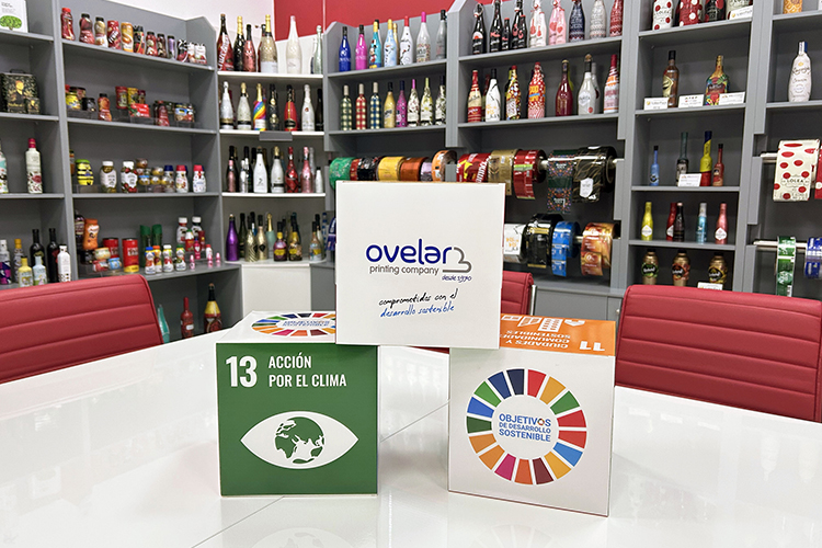 Ovelar, primera empresa fabricante de sleeves, certificada con los objetivos de desarrollo sostenible