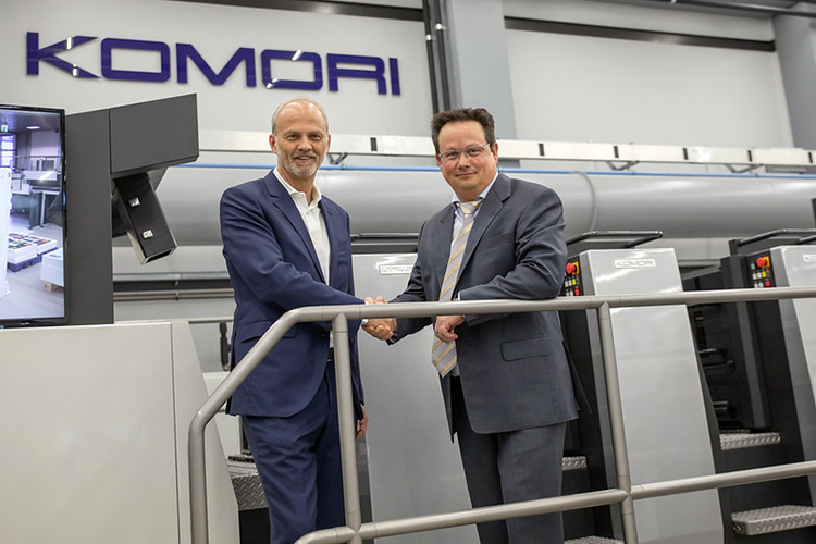 Komori y Baumann abren el primer Komori Competence Center europeo en Solms