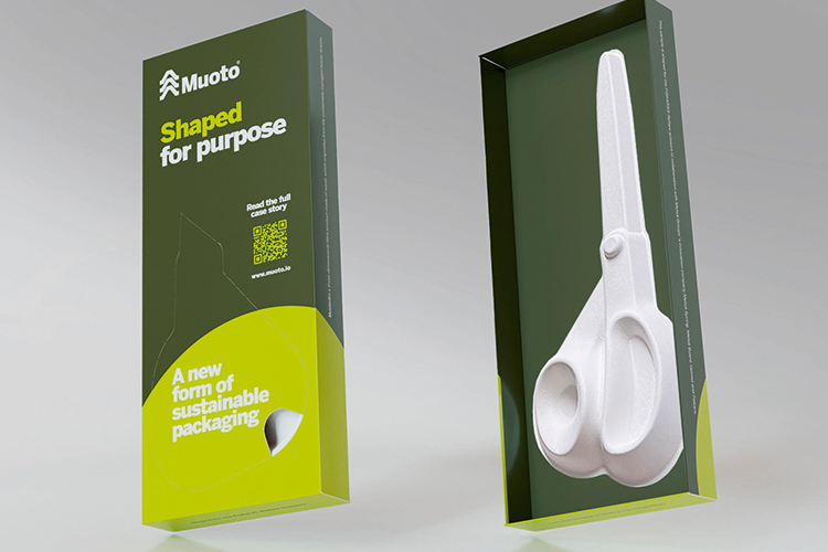 Brand new fibre-based Muoto® gift packaging