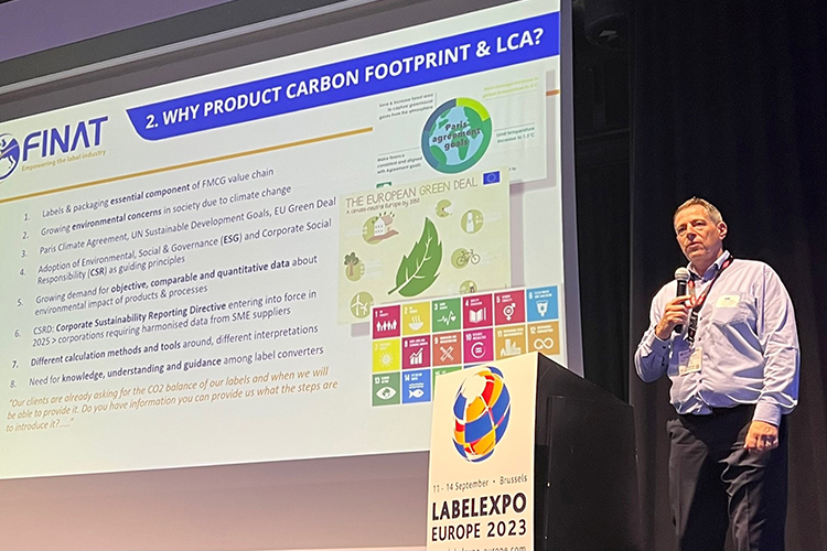 FINAT lanza la iniciativa de análisis del ciclo de vida y huella de carbono de los productos en Labelexpo