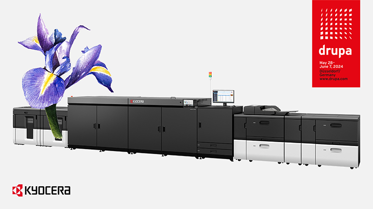 Kyocera presentará su nuevo equipo de impresión profesional Inkjet en drupa 2024