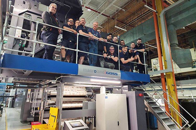 The success story continues: Quad adds two new manroland Goss LITHOMAN presses to its fleet of machines