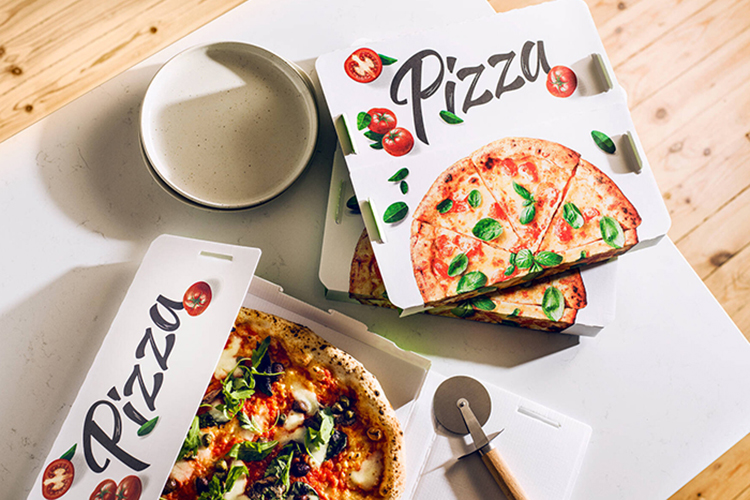 Caja de pizza ultraligera premiada en el concurso de packaging WorldStar 2024
