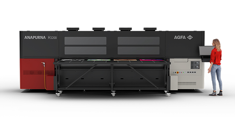 Agfa lanza la impresora de inyección de tinta híbrida Anapurna H3200 de próxima generación