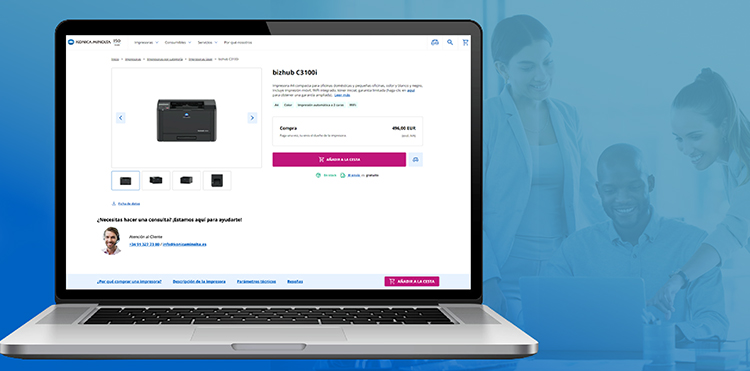 Konica Minolta lanza su tienda online en Espaa