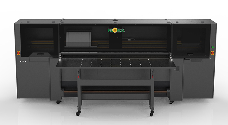 Sign and display specialists will enjoy greater flexibility with the Flora X20 UV Hybrid printer powered by Ricoh