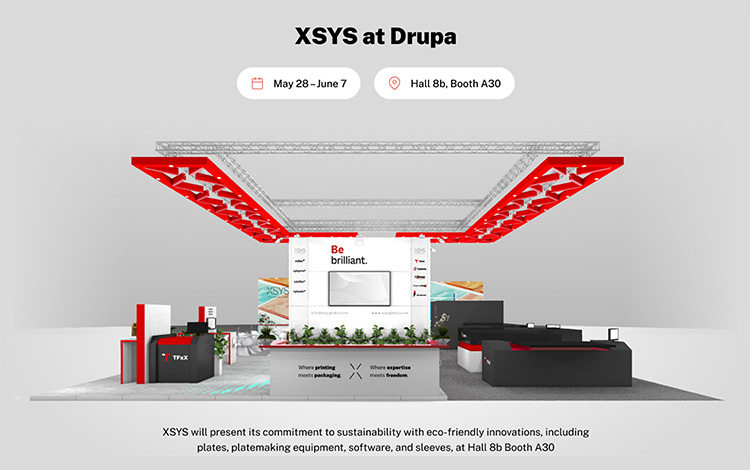 XSYS leads the way with sustainable innovations for a brilliant printing future at drupa 2024
