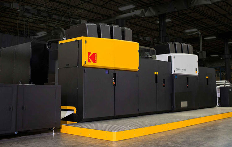 Kodak recibe un pedido para cinco prensas KODAK PROSPER ULTRA 520