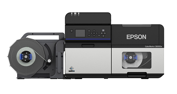Epson presenta en drupa 2024 su nueva impresora de produccin industrial de etiquetas en color bajo demanda ColorWorks C8000e