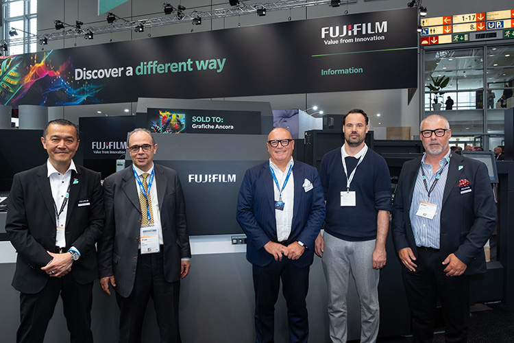 Arti Grafiche Ancora invierte en una Jet Press 750S de Fujifilm en el marco de drupa 2024