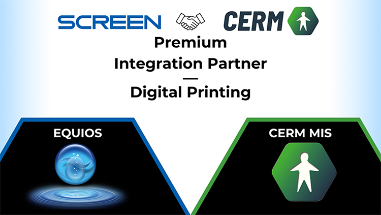 SCREEN se convierte en el primer socio de integracin premium de CERM para la impresin digital 