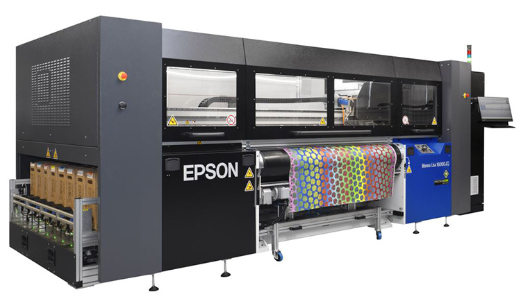 Epson presenta Monna Lisa ML-16000 JQ para una impresin detejidosjacquard ms eficiente y sostenible