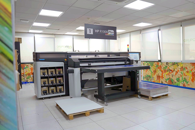 Grupo MV apuesta por la tecnologa HP Latex para reforzar su compromiso de crecimiento y sostenibilidad