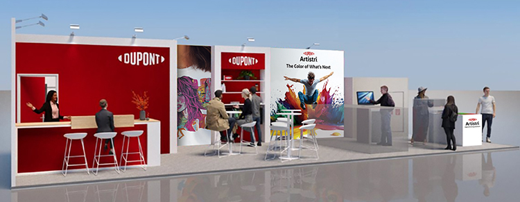 Las tintas digitales DuPont Artistri vieron su portafolio completo para impresin textil, comercial y de embalajes en la FESPA Global Print Expo 2025