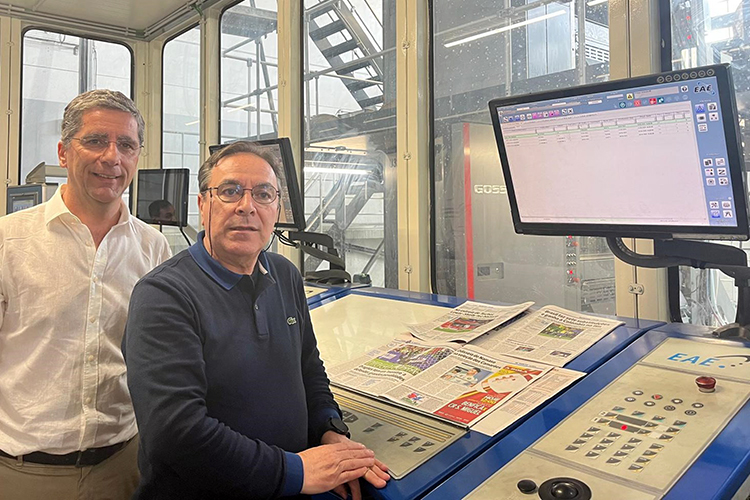 Q.I. Press Controls reduce un 30% el desperdicio en Empresa Gráfica Funchalense (EGF)