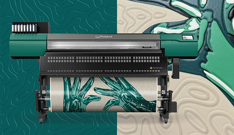 Roland DG presenta la DIMENSE DA-640: una impresora de superficie dimensional revolucionaria para el diseo de interiores creativo